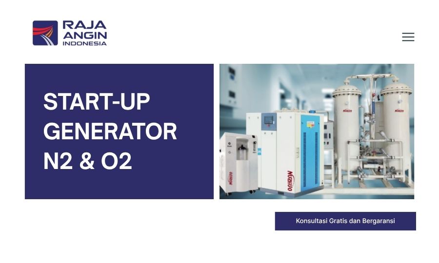 Start-up Nitrogen & Oksigen Generator